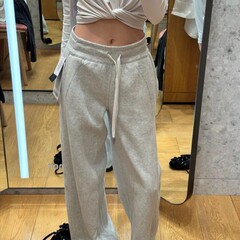 ルルオリジナルブランド スキューバ ミッドウエスト レディース パンツ、多用途ワイドレッグ スポーツカジュアル スウェットパンツ、ヨガパンツ、マイクロスウェットパンツ