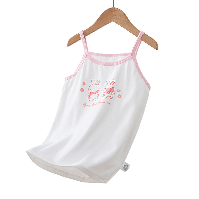 Sin hueso ropa para niños Nueva camisola de las niñas de dibujos animados bebé fresco impreso verano camisola elástico entrega de una sola pieza