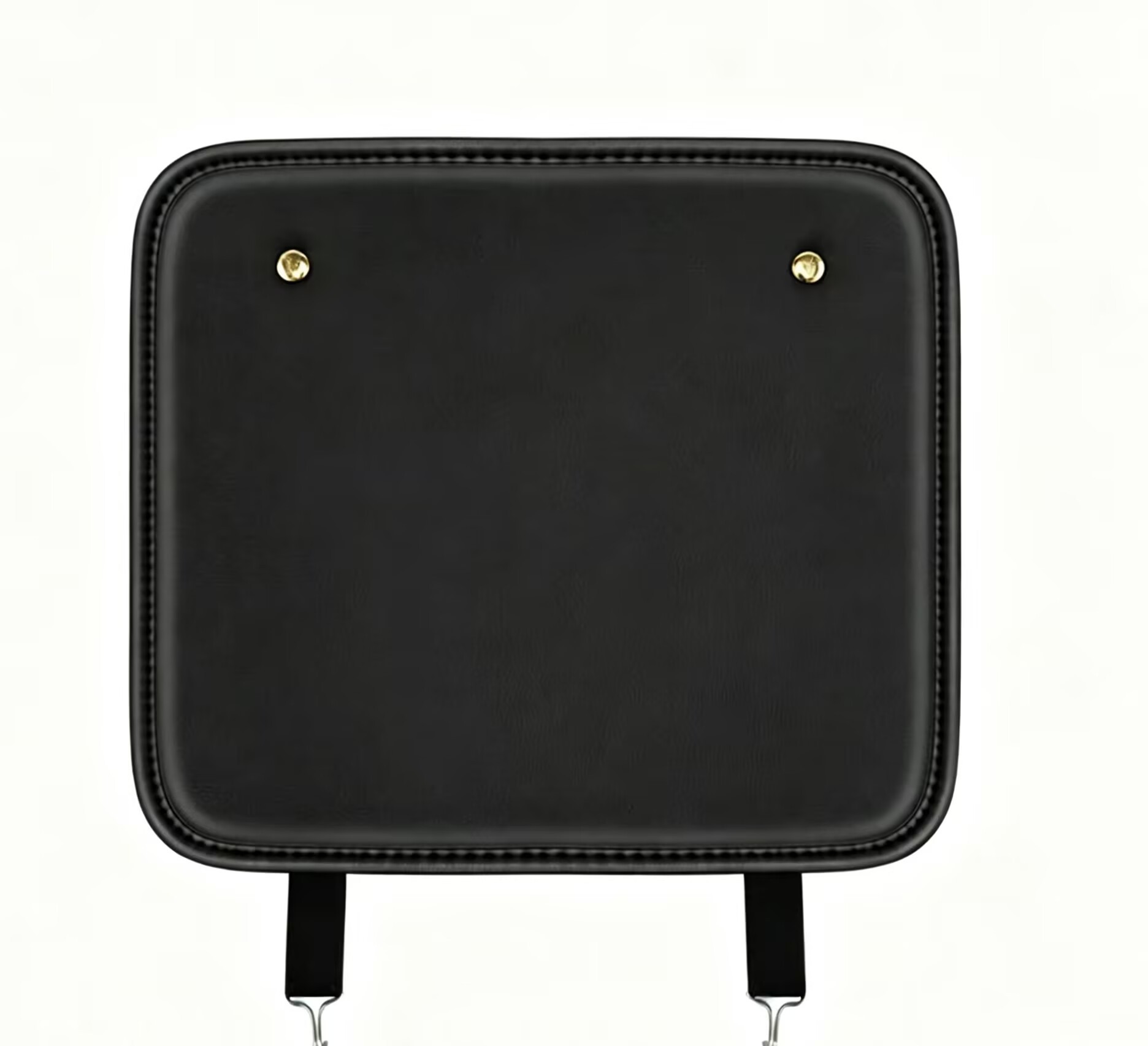 Car anti-kick mat, children's seat back anti-kick mat, solid color, no pattern, leather anti-kick mat, universal model