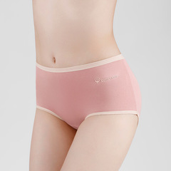 Pure cotton antibacterial mid-waist women's underwear Printed women's pure cotton underwear Pure cotton antibacterial briefs wholesale