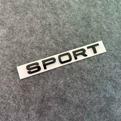 EVOQUE models, for modification purposes, Car logo - standard-sport