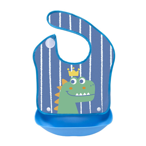 Cute Taobao removable rice bag, bib, saliva bag, no-wash, adjustable, waterproof, three-dimensional dual-purpose kindergarten