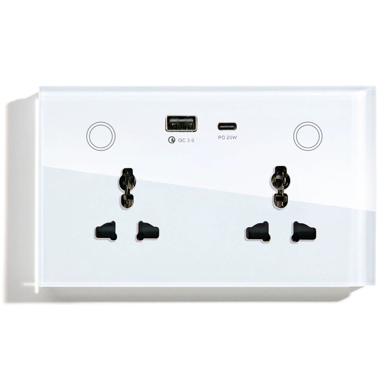 Граффити умная розетка Универсальная розетка электрическая замер десять тысяч Британский стандарт Wi-Fi розетка 147 настенная ZigBee голос