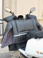 电动车挡风被冬季加绒季候电瓶踏板摩托车四季通用新款防风罩批发