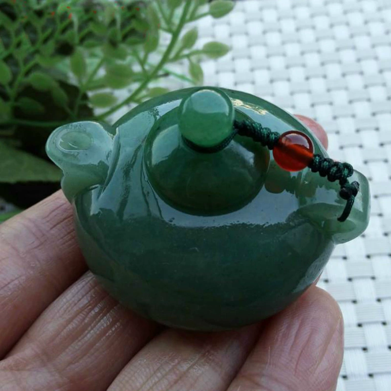 Replica from Khotan district jade, pen, arm jewelry, with gem