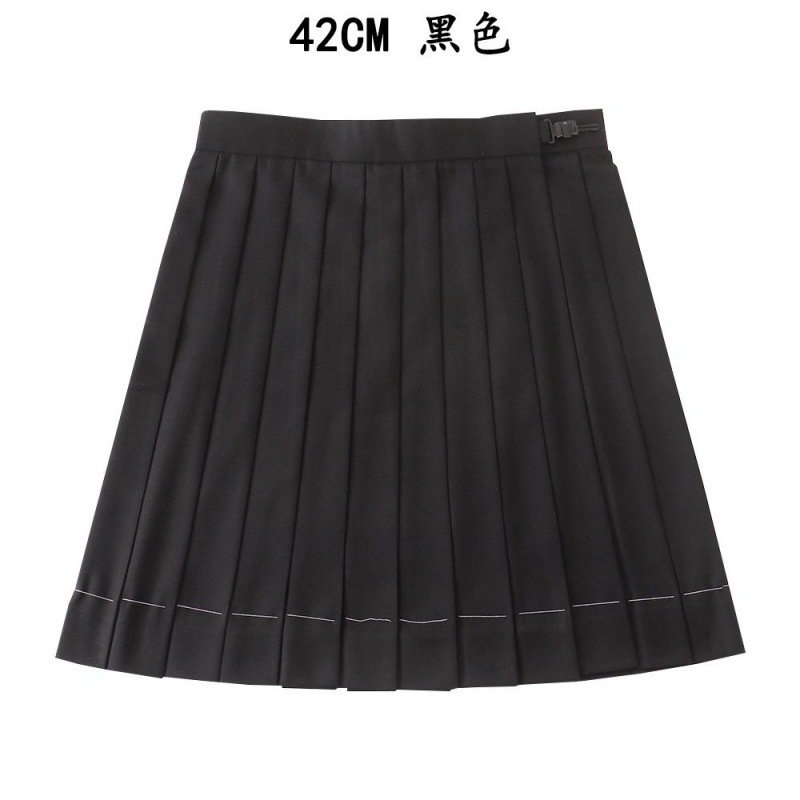 검은색 짧은 치마