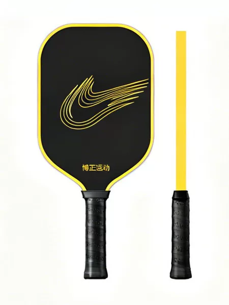 One-piece lightweight pickleball paddle, carbon fiber one-piece molded paddle