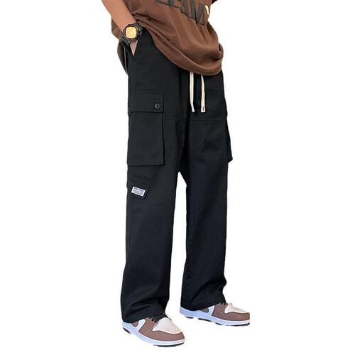 Men's Spring Trend Brand Loose Functionnel Casual Pants Japanese Retro Plus Size Men's Pants