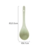 Squeeze milk green spoon