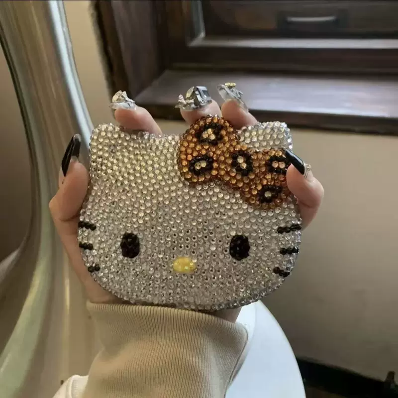 Hello Kitty, зеркало, набор материалов, игрушка, DIY, интернет-сокровище