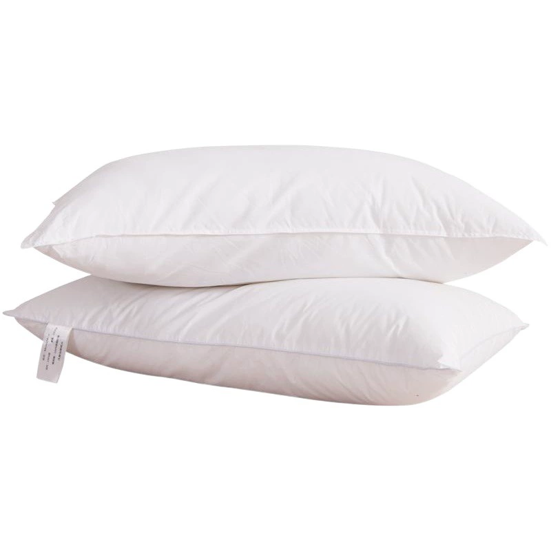 Пятизвездочный отель подушка из волокна, имитация сердечника подушки из гусиного пуха, высокоэластичное перо, бархатная отель, специальная хлопковая Подушка, сердечник