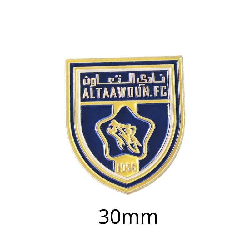 Insignias metálicas transfronterizas, pegatinas para teléfonos móviles, broches, Copa Mundial, Liga de Campeones, club de fútbol, insignias del Real Madrid, insignias del Liverpool al por mayor