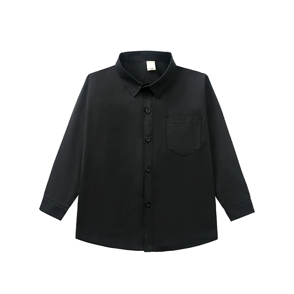 Black shirt, long-sleeve