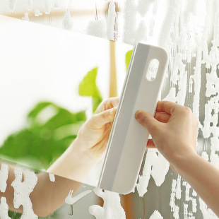 Desktop small wiper glass wiper wash basin cleaning brush mirror anti-fog wall-mounted scraper artifact
