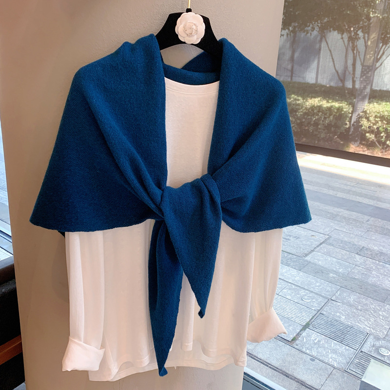 Australian 100% Pure Wool Shawl for Women, Large Autumn and Winter Versatile Warm Triangle Shawl Knitted Neck Scarf for Women Australian 100% Pure Wool Shawl for Women, Large Autumn and Winter Versatile Warm Triangle Shawl Knitted Neck Scarf for Women