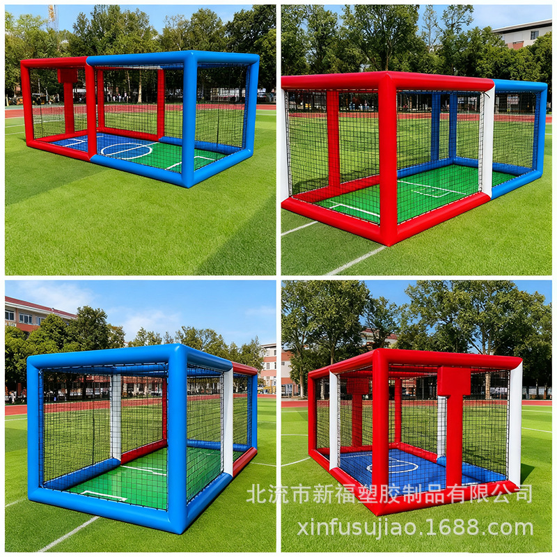 marco de campo de fútbol aéreo no tripulado inflable marco de competencia de entrenamiento de aeronaves juveniles nacionales caja de competencia al aire libre