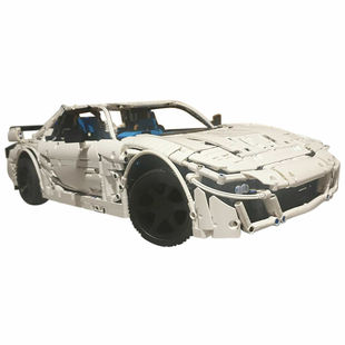 Cross-Border Moc: Moc-40109 Rx7 Fd Sports Car (with Full Interior) Christmas Gift