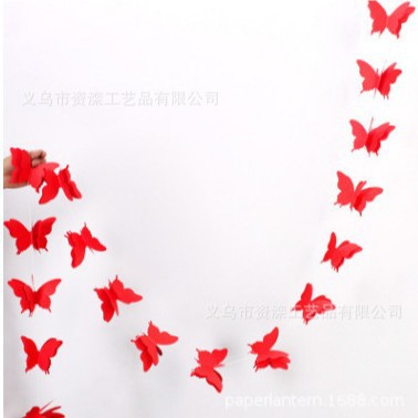 Long Xi pegatinas carácter boda habitación diseño traje rural patio tire flor decoración al aire libre palillos cadena colgante ceremonia de la boda