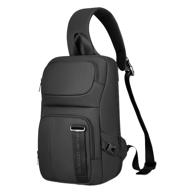 MARK RYDEN cross-border new chest bag large capacity 14-inch messenger bag men's fashion business casual shoulder bag