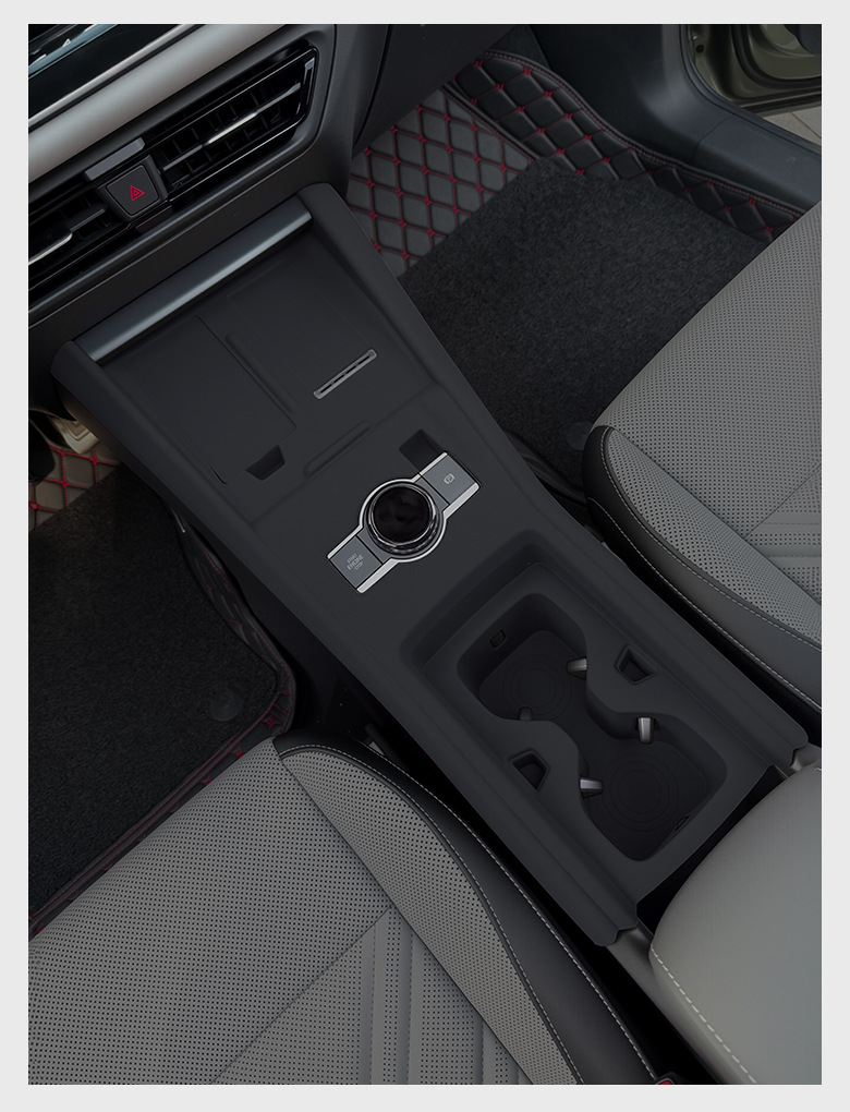 25 Volkswagen Tanyue L Central Control Panel Silicone Pads, Water Coasters, Wireless Charging Protective Pads, Car Modification Accessories