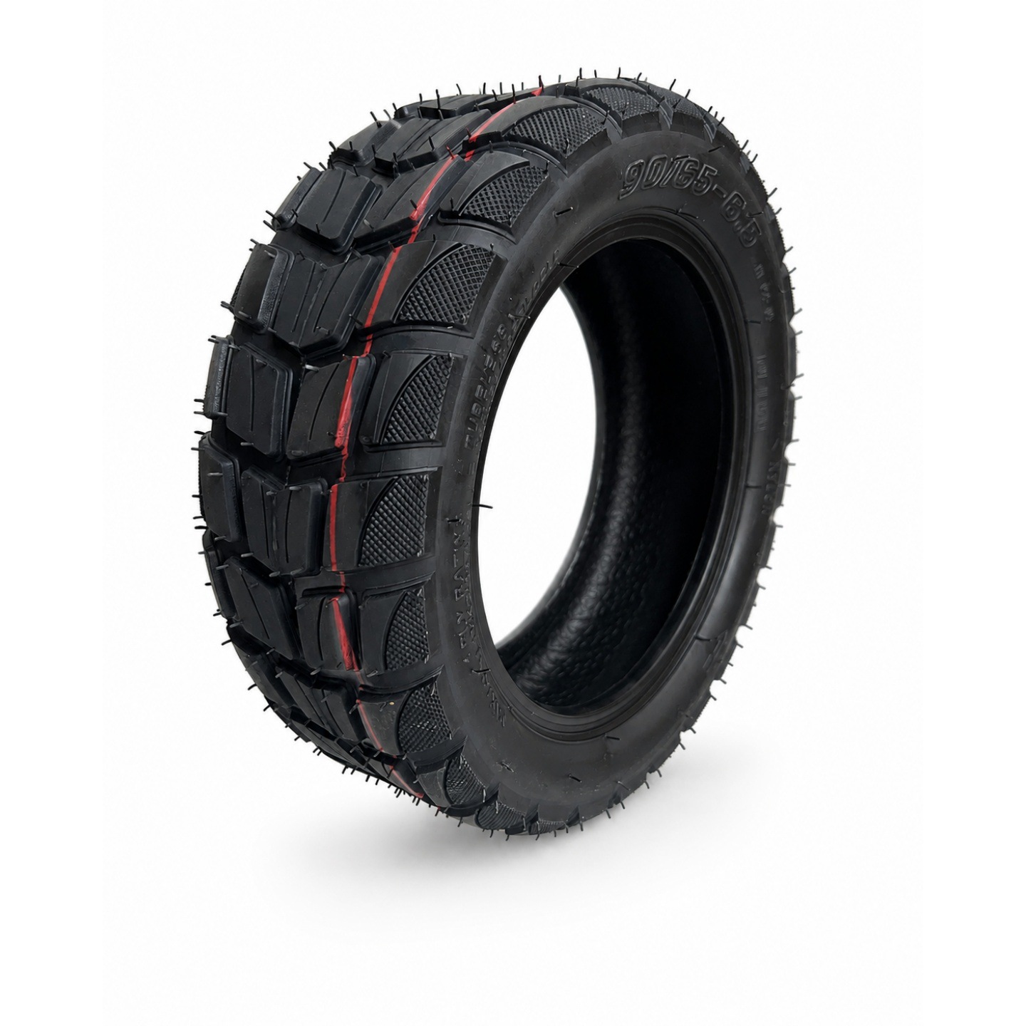 Electric scooter tire 90/65-6.5 vacuum tire for road and off-road use, 90/65-6.5 thickened wide-body pneumatic tire