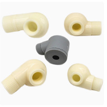 ABS塑料夹扣万向除尘涡流喷嘴1/2环保除尘喷淋降温喷头大流量 4分