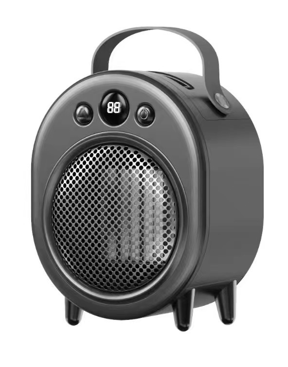 Nuevo calentador de escritorio transfronterizo pequeño hogar dormitorio portátil calentador digital calendario calefacción regalo