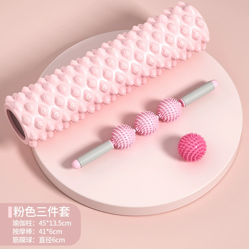 Foam Roller (LETSJIMP) Bubble-Point Massage Roller, Trigger-Point Spikes, 30/33/45 cm