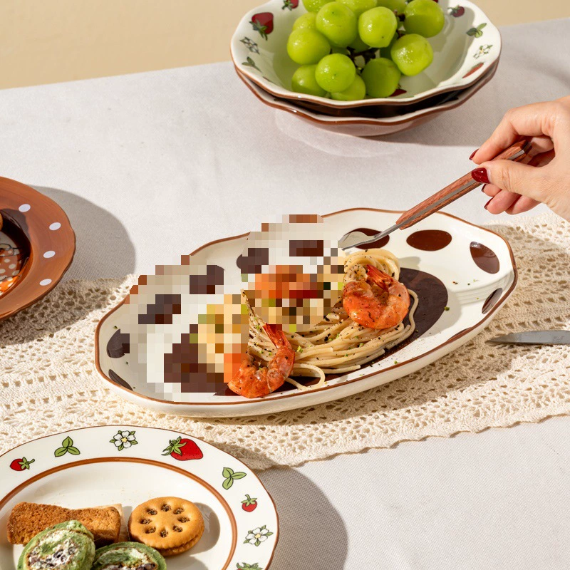 Tableware, high quality ceramic set for home use, Birthday gift