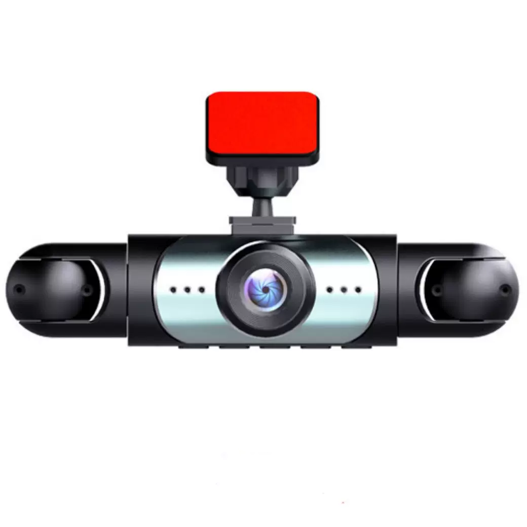 CAR DVR星光夜视后视镜高清行车记录仪前后跨境工厂批发