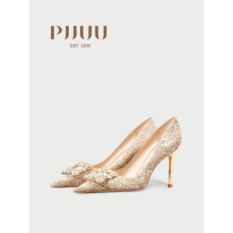 Comfortable Wedding Shoes, Stunning Golden Wedding Shoes, Versatile Bridal Shoes, Wedding High Heels, Engagement Shoes for Women Comfortable Wedding Shoes, Stunning Golden Wedding Shoes, Versatile Bridal Shoes, Wedding High Heels, Engagement Shoes for Women