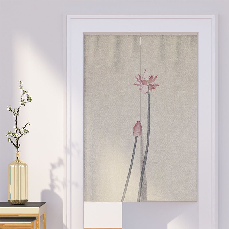 Chinese-Style Fabric Door Curtain Partition Curtain for Entryway Privacy, Home Use in Bedroom, Living Room, Kitchen, No-Drill Pull Curtain Chinese-Style Fabric Door Curtain Partition Curtain for Entryway Privacy, Home Use in Bedroom, Living Room, Kitchen, No-Drill Pull Curtain