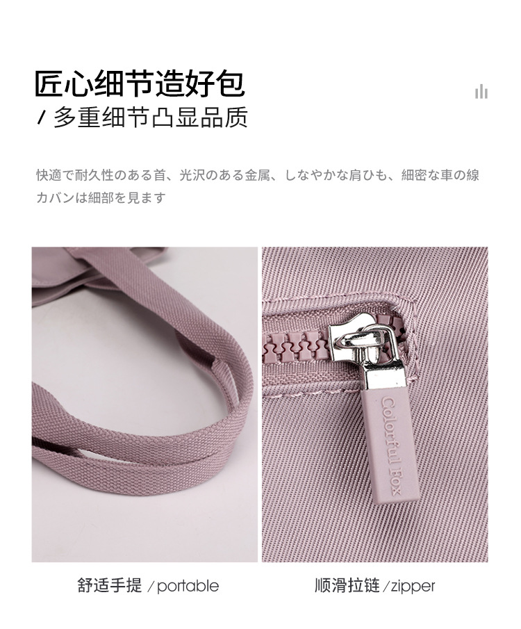 New women's bags, fashionable and casual student handbags, tutorial backpacks, large-capacity nylon shoulder bags, tote bags undefined