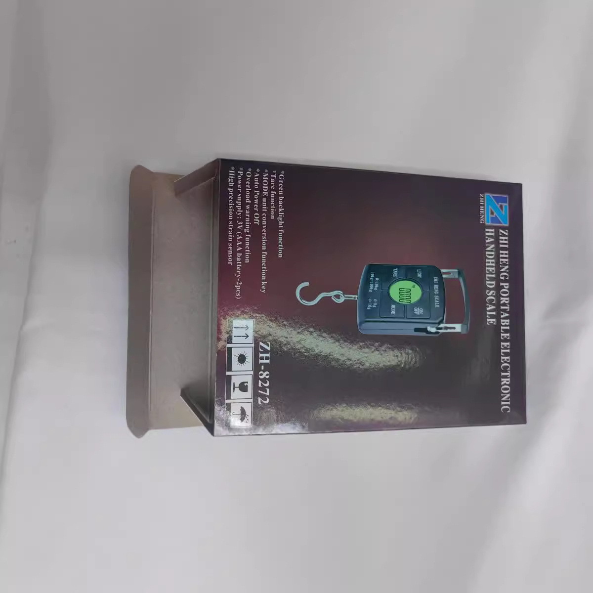 Escala de mano portátil doméstica escala electrónica portátil mini escala expreso escala de pesca escala de equipaje 100kg / 10g 2024