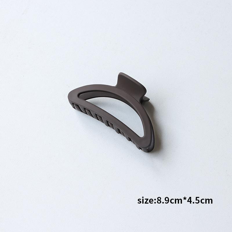 Pinza de pelo para mujeres, clip de tiburón de tamaño mediano, clip de Cabeza trasera, tocado, celebridad de Internet 2023 Nueva horquilla, todo a juego para salir