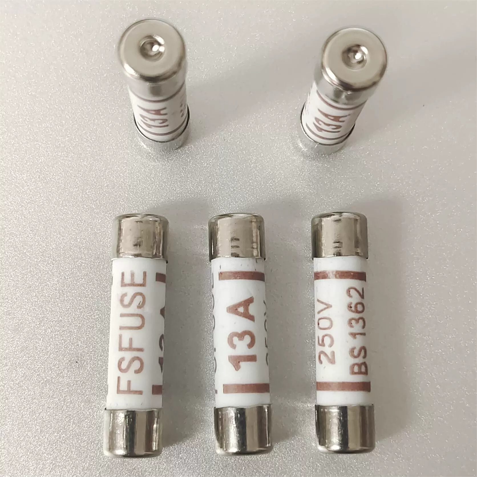 Бесшовный заклепочный предохранитель BS1362 с британской вилкой 6*25 мм 3/5/10/13A/15A