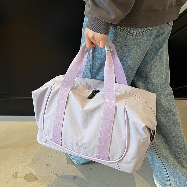 Bolso de viaje portátil coreano transfronterizo nuevo bolso de gimnasio ligero de gran capacidad bolso de viaje de viaje simple de ocio