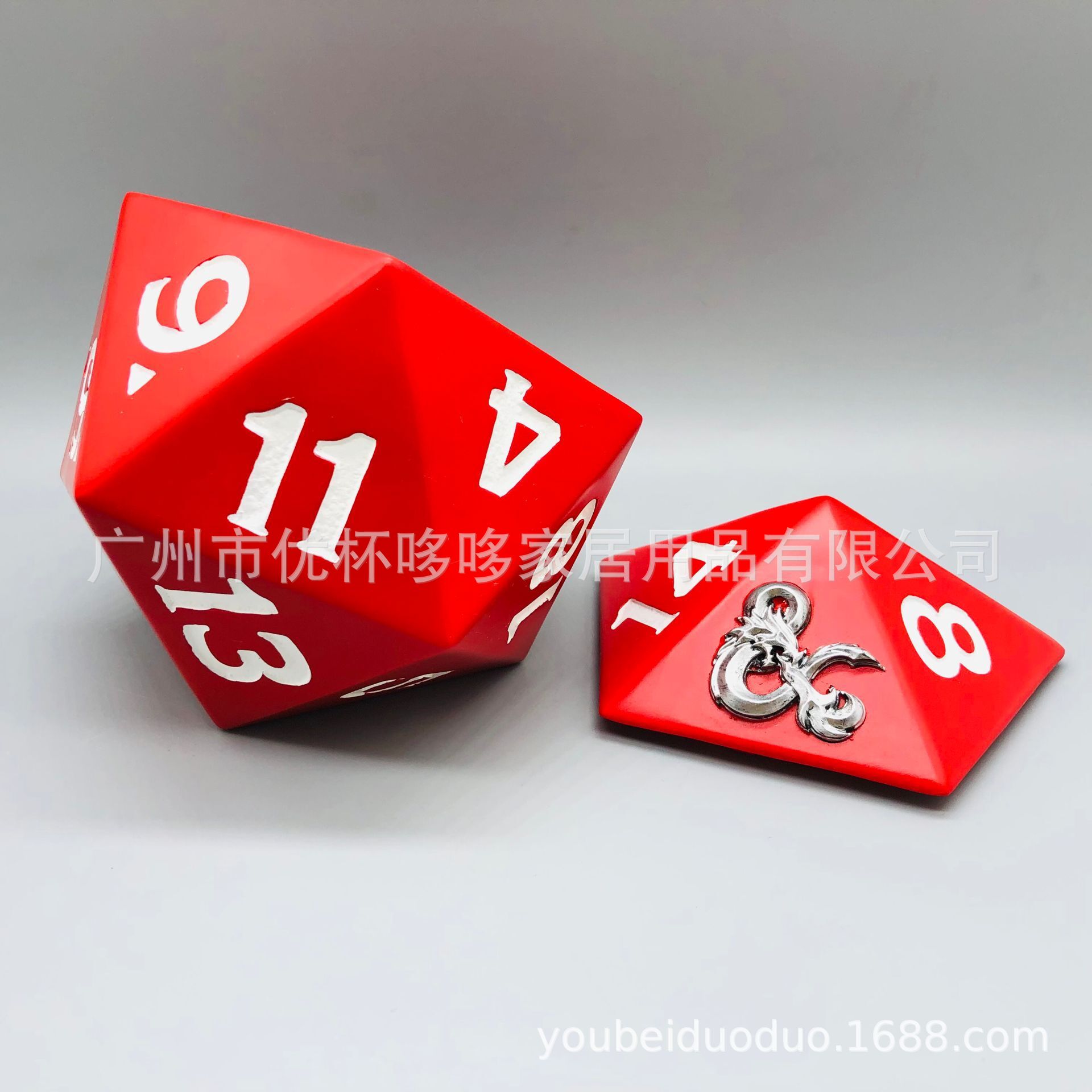 Dragón y Dungeon D20 Dice Ceniciero Caja de almacenamiento Joyería Caja de almacenamiento Decoración Ceniciero Juego Perimeter