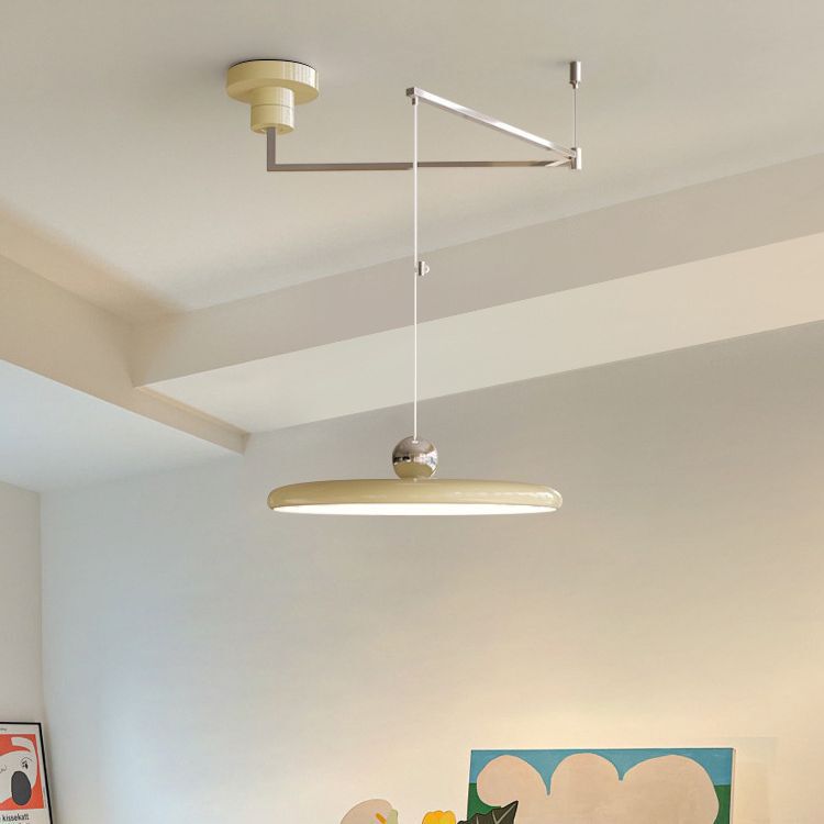French cream flying saucer removable rocker arm chandelier full spectrum eye protection modern minimalist designer bar table lamp French cream flying saucer removable rocker arm chandelier full spectrum eye protection modern minimalist designer bar table lamp