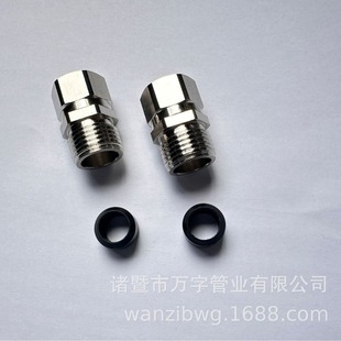 304 Stainless Steel Gas Corrugated Pipe Socket Green Connector Natural Gas Screw 4-point Thread Quick-plug Accessories