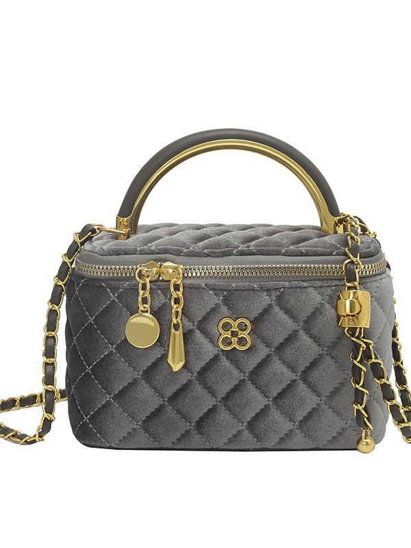Bolso para mujeres 2026 ventas transfronterizas calientes nuevas bolsas de mano de lujo ligeras de alto nivel de sensación de cadena de diamante bolso de hombro