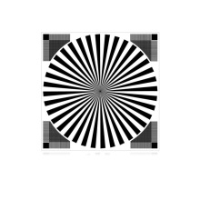 3nh/三恩驰西门子星测试卡 YE0133高清分辨率测试图卡 相机内窥镜