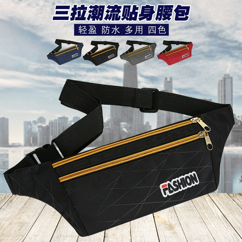 Оптовая оптовая поясная сумка повседневная спортивная сумка на груди мужская леди на открытом воздухе мода на велосипеде мобильный телефон рюкзак