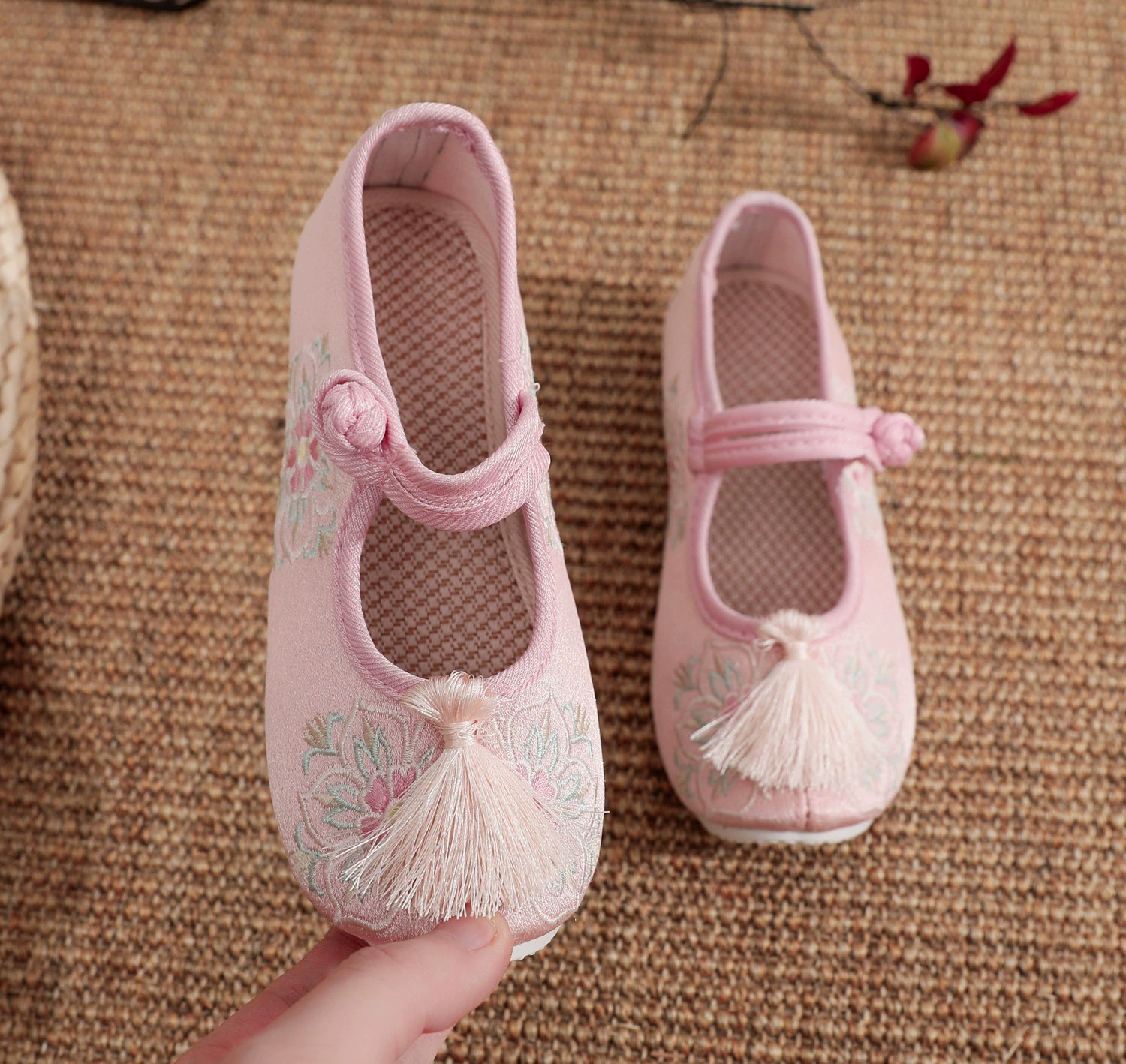 Ethnic footwear, children's Hanfu for princess, ethnic style