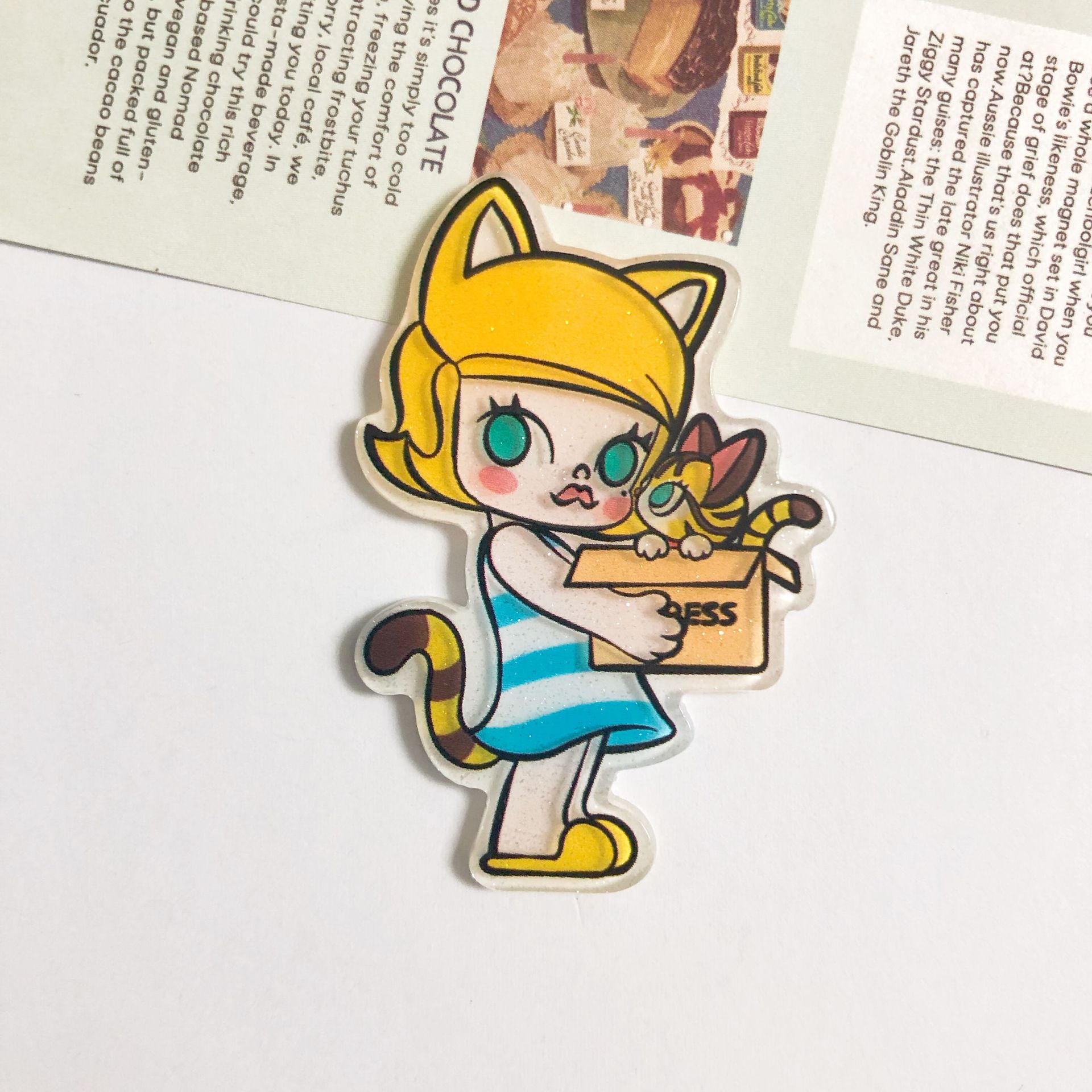 버블 새끼 고양이 3.8cm * 5.6cm (싱글) 대