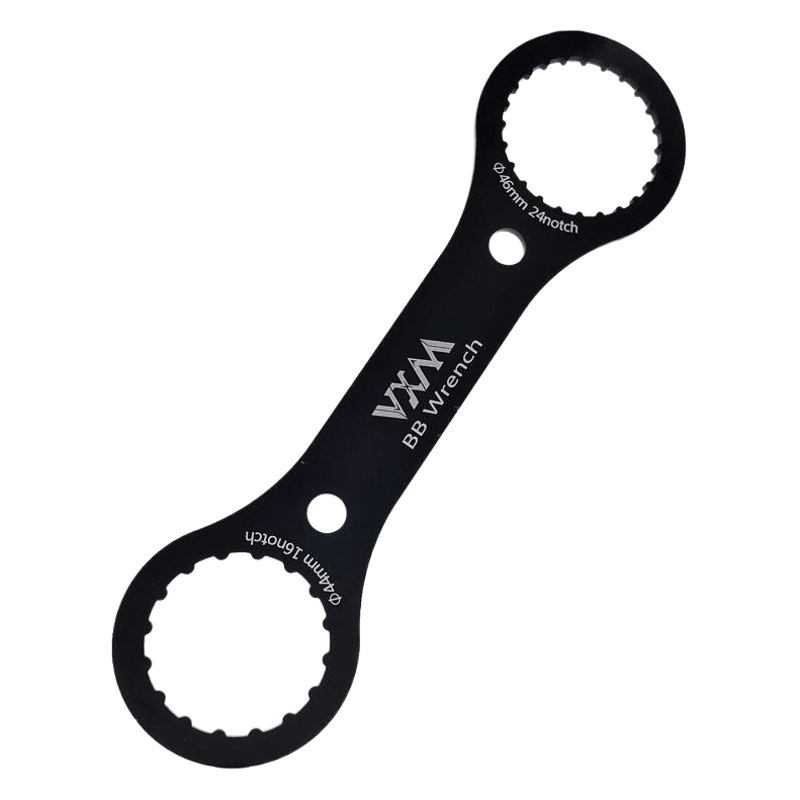 VXM bicicleta de montaña eje aluminio llave Dubb/B44 46 49 BB disco diente hueco herramienta eliminación
