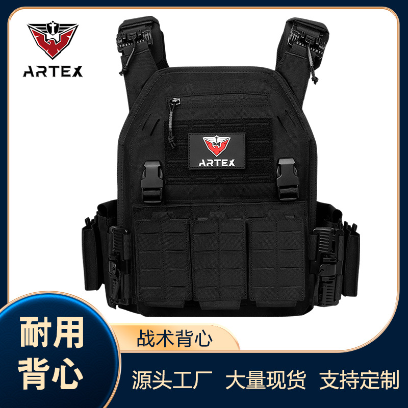 Chaleco táctico transfronterizo de liberación rápida, modelo transpirable, práctico uniforme de entrenamiento militar MOLLE, uniforme de rendimiento práctico CS