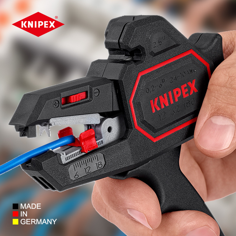 凯尼派克德国进口多功能剥线钳电工剥皮电缆电线扒皮工具