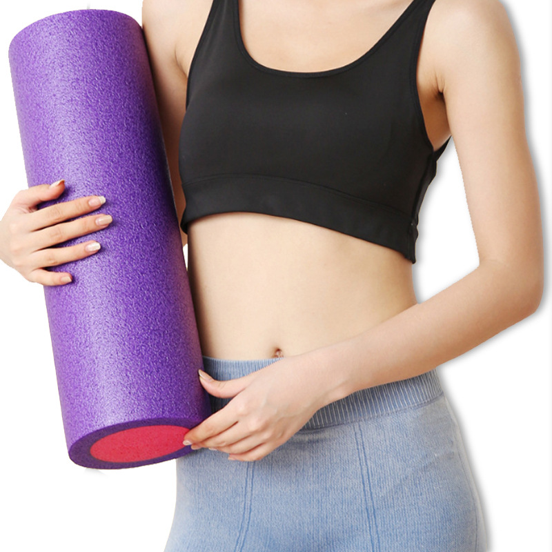 Columna de yoga sólida eje de equilibrio auxiliar de yoga 30/45/60cm eje de espuma de punto flotante