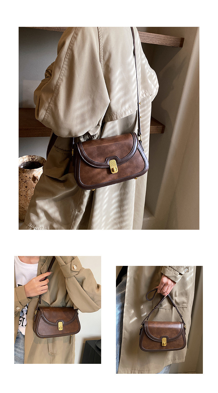 Women's Crossbody Bag Contrast Colour Small Square Shoulder Bag_voghion.com